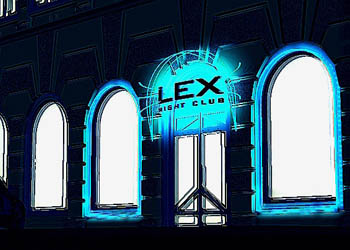 Эскиз наружной подсветки фасада ночного клуба «Лекс»